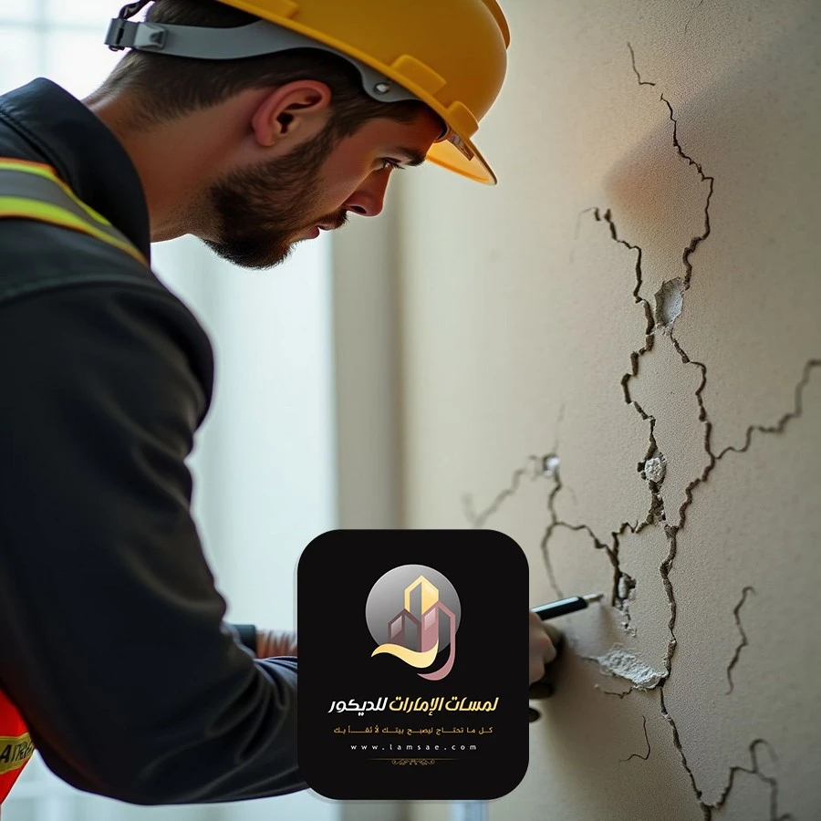 علاج شروخ المباني في أبوظبي