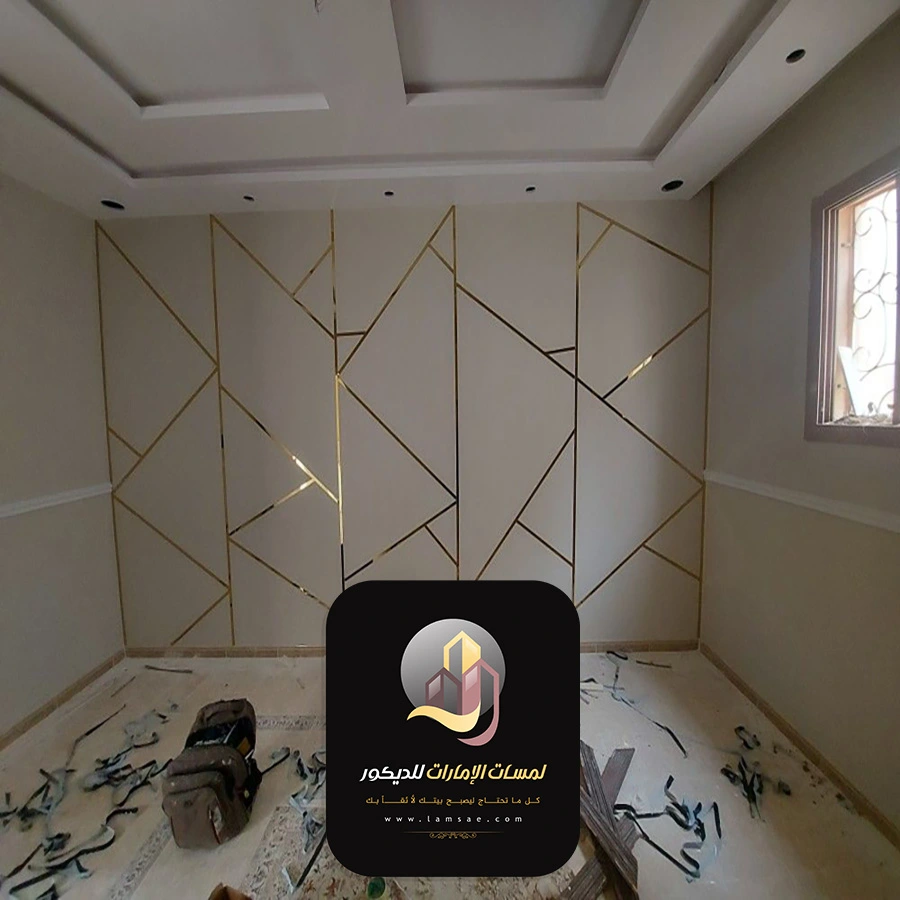 تركيب استيل ذهبي ابوظبي