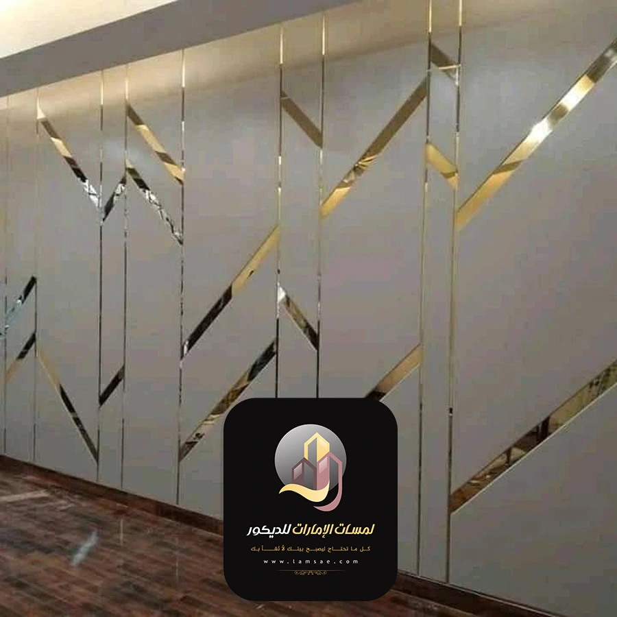 تركيب استيل ذهبي ابوظبي